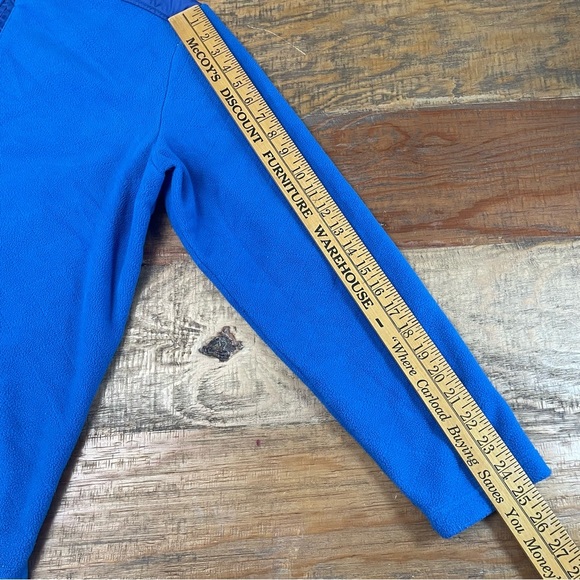 Tommy Bahama Mens L blue fleece pullover 1/4 Zip Athleisure active - Picture 6 of 13